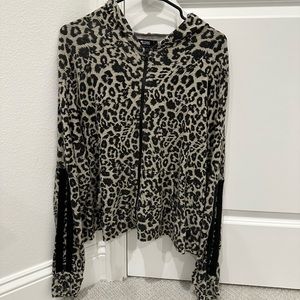Michael Lauren Leopard Jacket
